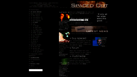 What Spaced-out.org.uk website looked like in 2020 (3 years ago)