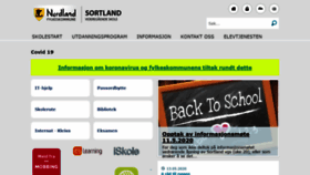 What Sortland.vgs.no website looked like in 2020 (3 years ago)