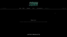 What Sidemen.com website looked like in 2020 (4 years ago)