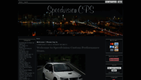 What Speedvisioncps.com website looked like in 2020 (3 years ago)