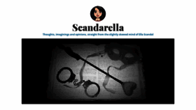 What Scandarella.com website looked like in 2020 (3 years ago)