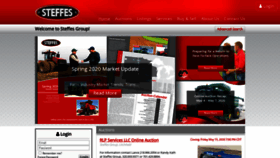 What Steffesgroup.com website looked like in 2020 (3 years ago)