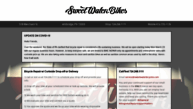 What Sweetwaterbicycles.com website looked like in 2020 (3 years ago)