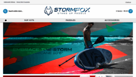 What Stormfox.co.za website looked like in 2020 (3 years ago)