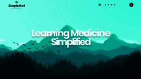 What Simplemed.co.uk website looked like in 2020 (5 years ago)