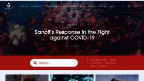 What Sanofi-sunrise.com website looked like in 2020 (4 years ago)