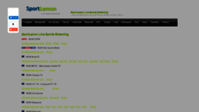 What Sportlemon.us website looked like in 2020 (3 years ago)
