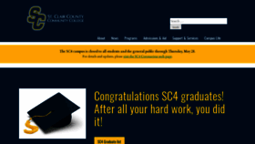 What Sc4.edu website looked like in 2020 (3 years ago)
