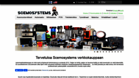 What Scemosystems.fi website looked like in 2020 (3 years ago)