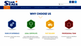 What Starseals.com website looked like in 2020 (3 years ago)