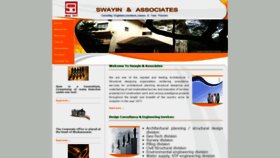 What Swayinassociates.com website looked like in 2020 (3 years ago)