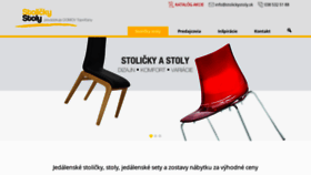 What Stolickystoly.sk website looked like in 2020 (3 years ago)
