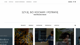 What Szyjebokochamipotrafie.pl website looked like in 2020 (3 years ago)