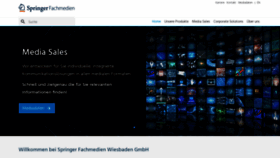 What Springerfachmedien-wiesbaden.de website looked like in 2020 (3 years ago)