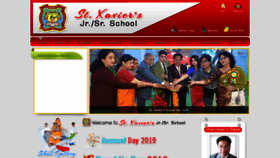 What Stxaviers.org website looked like in 2020 (3 years ago)