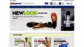 What Shophunk.com website looked like in 2020 (3 years ago)