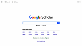 What Scholar.google.com.pr website looked like in 2020 (4 years ago)