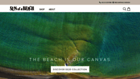 What Sunofabeach.com website looked like in 2020 (3 years ago)