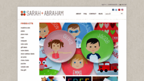 What Sarahandabraham.com website looked like in 2020 (3 years ago)