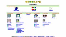What Speles.org website looked like in 2020 (3 years ago)
