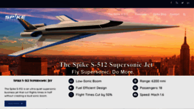 What Spikeaerospace.com website looked like in 2020 (4 years ago)