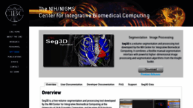 What Seg3d.org website looked like in 2020 (5 years ago)