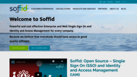 What Soffid.com website looked like in 2020 (3 years ago)