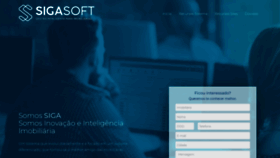 What Sigasoft.com.br website looked like in 2020 (3 years ago)