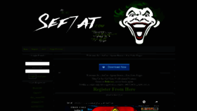 What Sef7at.com website looked like in 2020 (4 years ago)