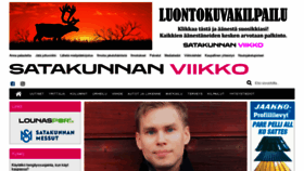 What Satakunnanviikko.fi website looked like in 2020 (4 years ago)