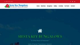 What Siestakeybungalows.com website looked like in 2020 (4 years ago)