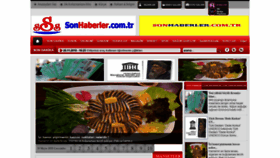 What Sonhaberler.com.tr website looked like in 2020 (3 years ago)