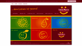 What Smilemenues.at website looked like in 2020 (3 years ago)