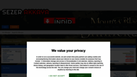 What Sezerakkaya.pw website looked like in 2020 (3 years ago)