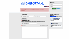 What Smsportal.eu website looked like in 2020 (3 years ago)