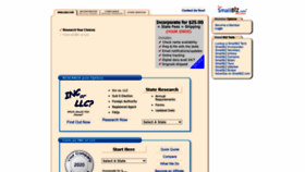 What Smallbiz.com website looked like in 2020 (3 years ago)