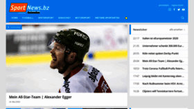 What Sportnews.bz website looked like in 2020 (3 years ago)