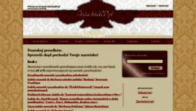 What Szlachtarp.pl website looked like in 2020 (3 years ago)