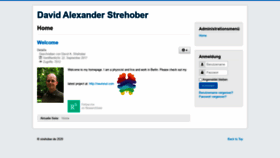What Strehober.de website looked like in 2020 (3 years ago)
