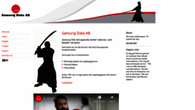 What Samurajdata.se website looked like in 2020 (3 years ago)
