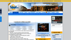 What Sibiul.ro website looked like in 2020 (3 years ago)