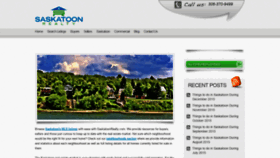 What Saskatoonrealty.com website looked like in 2020 (3 years ago)