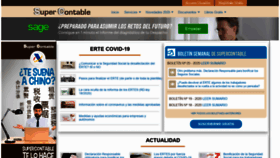 What Supercontable.com website looked like in 2020 (3 years ago)