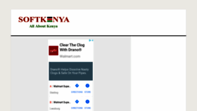 What Softkenya.com website looked like in 2020 (3 years ago)