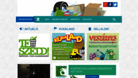 What Szelektalok.hu website looked like in 2020 (4 years ago)