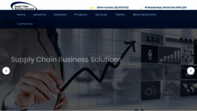 What Supplychainbusinesssolutions.com.au website looked like in 2020 (3 years ago)