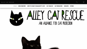 What Saveacat.org website looked like in 2020 (3 years ago)