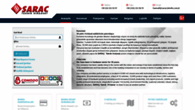 What Saracteknik.com.tr website looked like in 2020 (3 years ago)