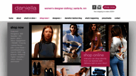What Shopdaniella.com website looked like in 2020 (3 years ago)