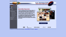 What Sag-technology.com website looked like in 2020 (3 years ago)